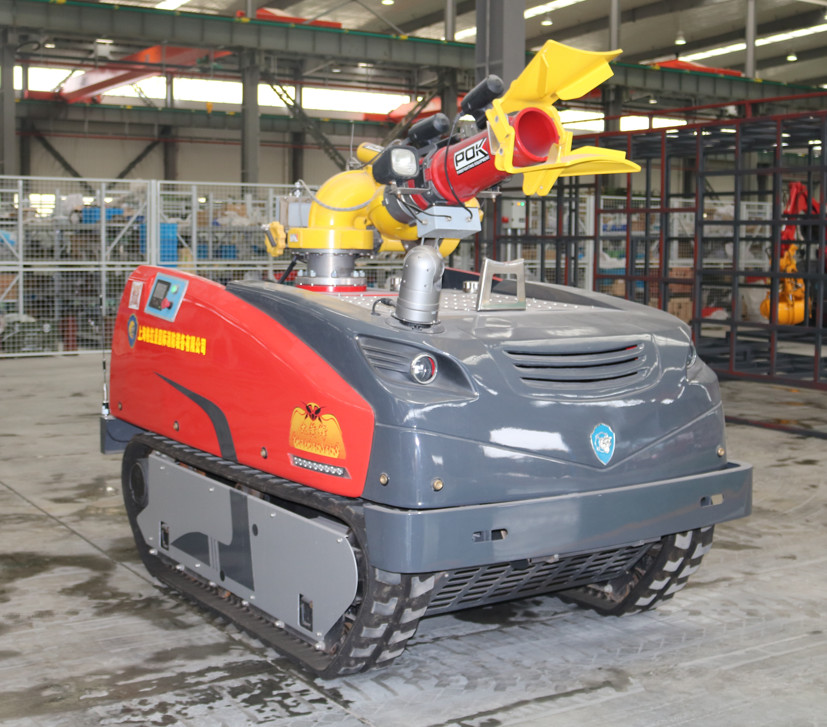 RXR-M180D Robotic Fire Fighting Vehicle Climb 35° Climb 26° Of Stairs Fire Robot Fire Robot