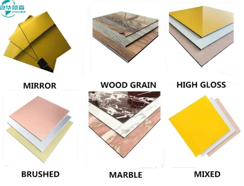 Fireproof Grade Furniture Acm Roof Panels Pvdf Coating Aluminium Composite Panel