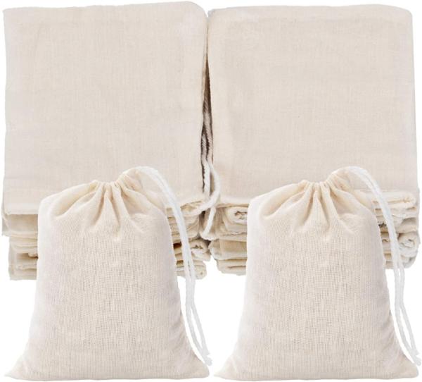 Factory Direct Supply Custom Multipurpose Different Size Cotton Storage Bags