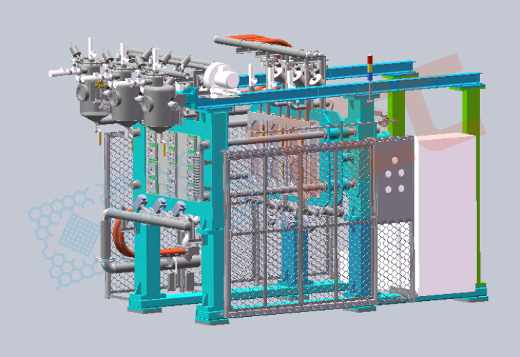 EPS Foam Polystyrene Styrofoam ETPU Machine For Packing Box Production Line
