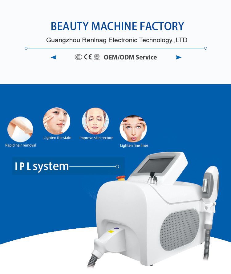 2500W 1200nm Ipl OPT Laser Hair Removal Machine For Skin Rejuvenation