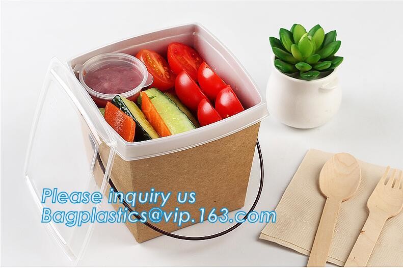 Cheap Cardboard foldable kraft paper lunch box with window,Lunch noodle fast food kraft paper box by customized logo pri