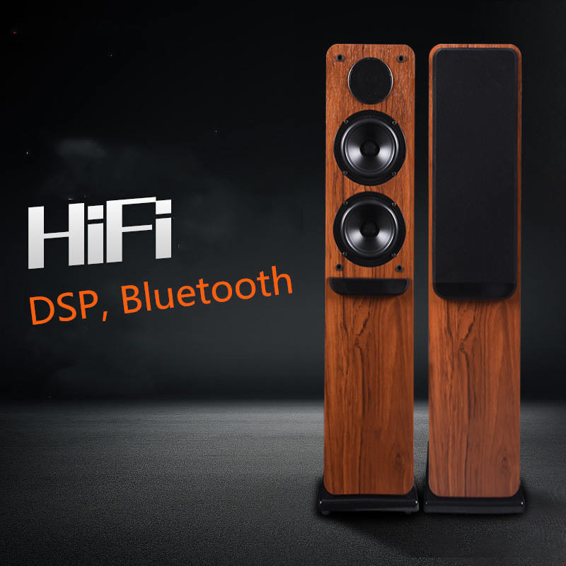10-120W Powerful Battery Powered Bookshelf Speakers With 65Hz-20KHz Wide Range