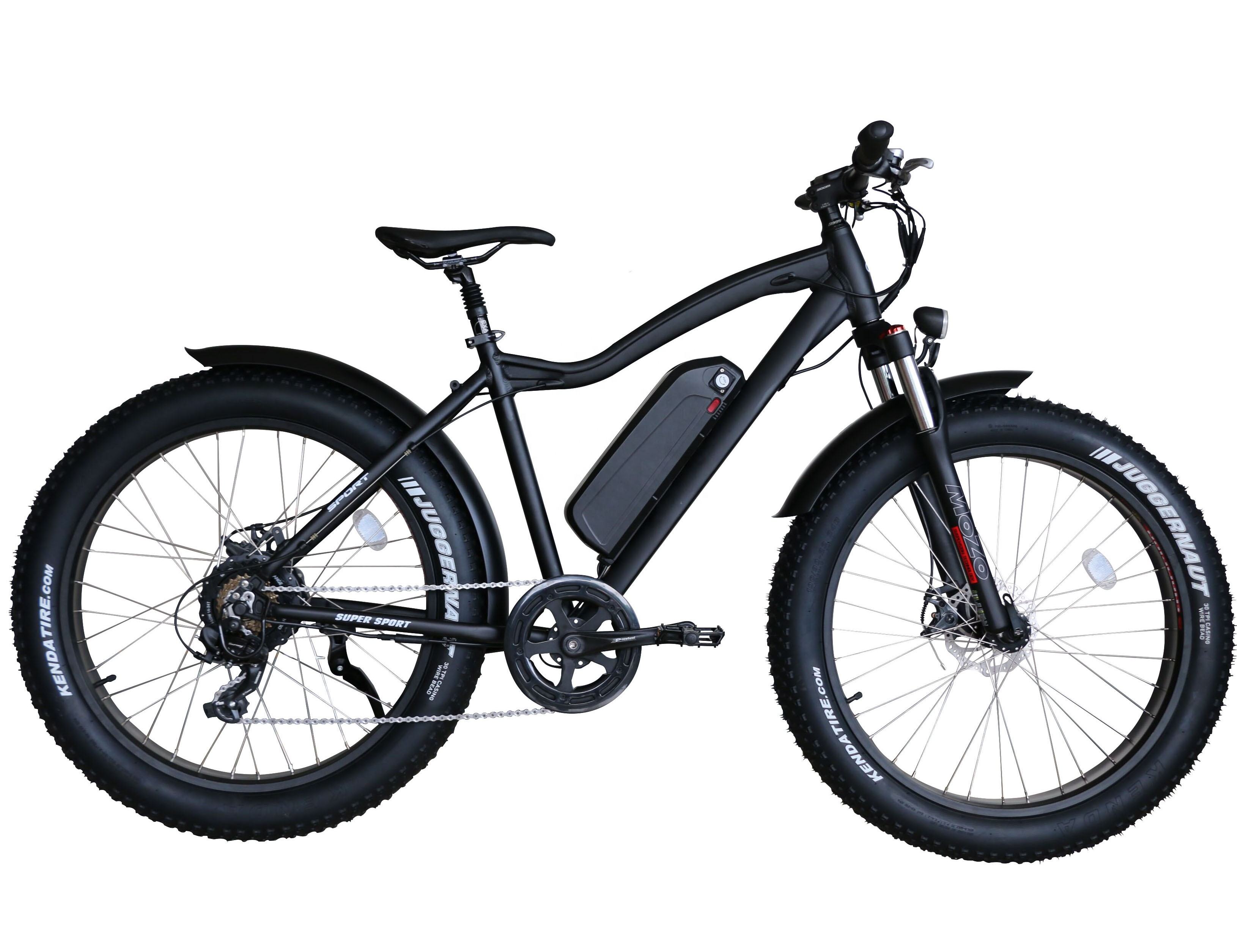 Hot Sale Electric Mountain Bike 26 Inch Fat Tire Electric Bicycle 48V 750W Electric Bike Disc Brake Ebike For Adults