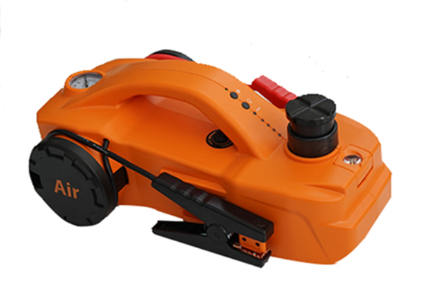 100W Electric Hydraulic Floor Jack With Inflating Pump 5T 15A Fuse