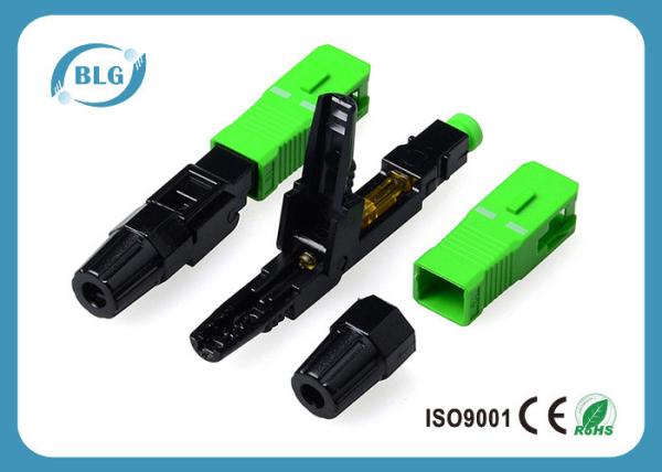Lower Insertion Loss Fiber Optic Cable Connectors Reliable Environmental