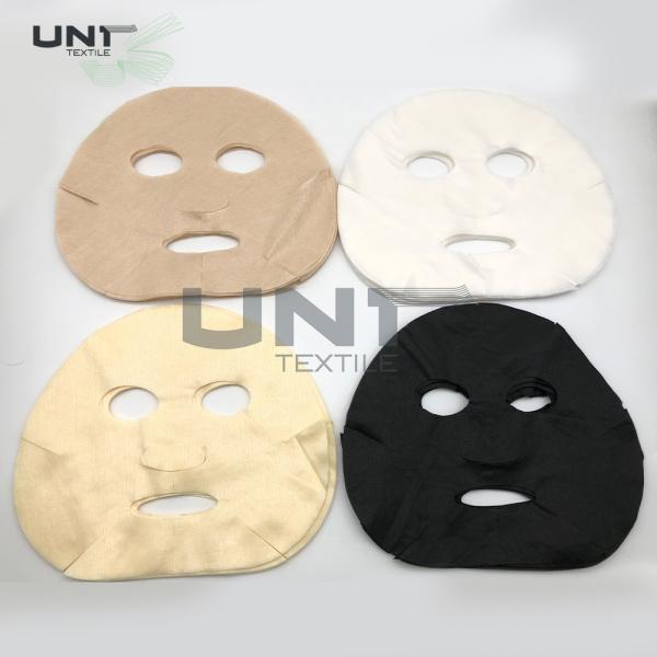 Anti Bacteria Charcoal Color Spunlace Nonwoven Fabric 100% Bamboo Carbon Cross
