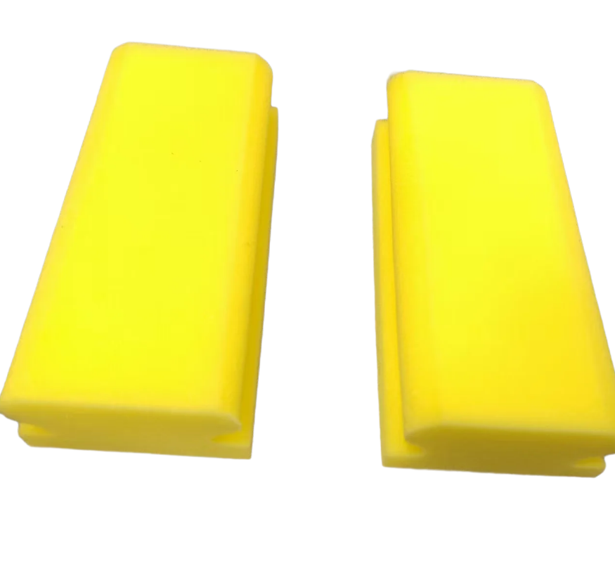 Yellow Long-Strip Grip Car Wash Sponge High Absorption Good Cleaning Effect Durable Product For Car Use