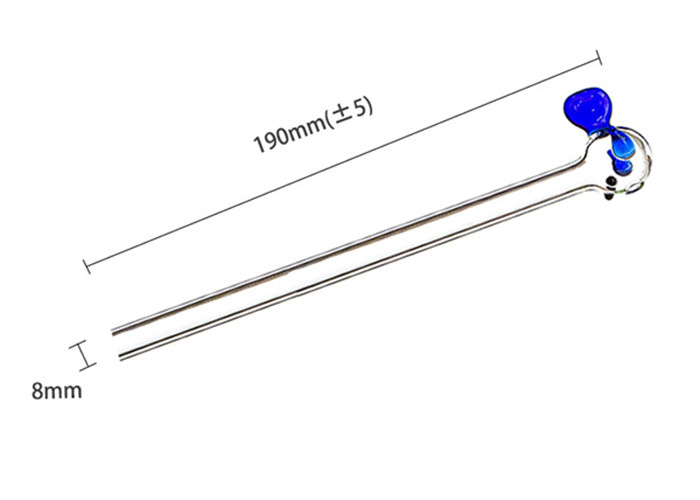 High Borosilicate Glass Spoon Straws Special Fish Design OEM Service