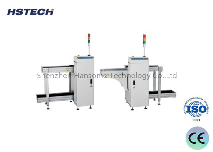 Professional Automatic SMT Magazine UnLoader PCB Handling Equipment With Tower Light Display