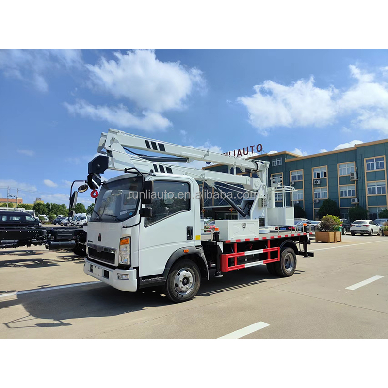 SINOTRUK 116HP 18m High Altitude Operation Truck 4X2 Aerial Platform Truck Mounted