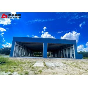 Prefabricated Building Construction Steel Structure Large Span Eco Friendly