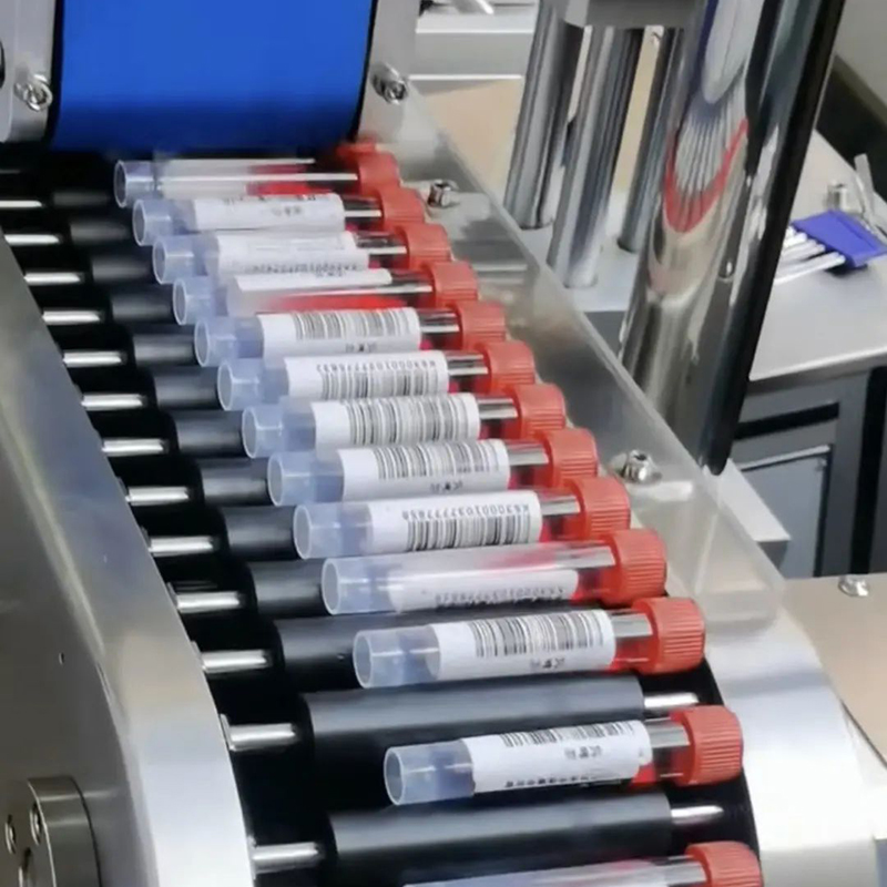 3000 Capacity Vial Syrup Blood Test Tube Labeling Machine with and Electric Drive