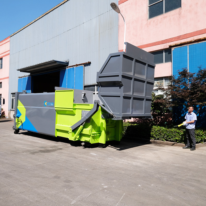 Intelligent Mobile Garbage Compactor Combined Compressors Self Contained Mobile Trash Compactor