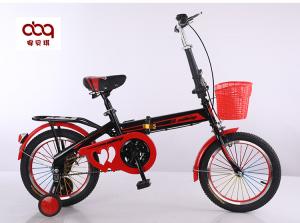  16 Inch Mini Children Folding Road Bike Lightweight Single Speed Manufactures