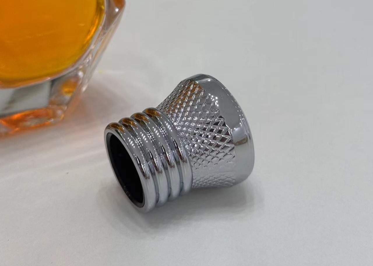 Custom Branding and Personalization Metal Perfume Cap Zinc Alloy Perfume Lids