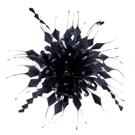 Dyed Goose Feather Flower Mount with Wire Accessory Elevate Your Event Party Supplies