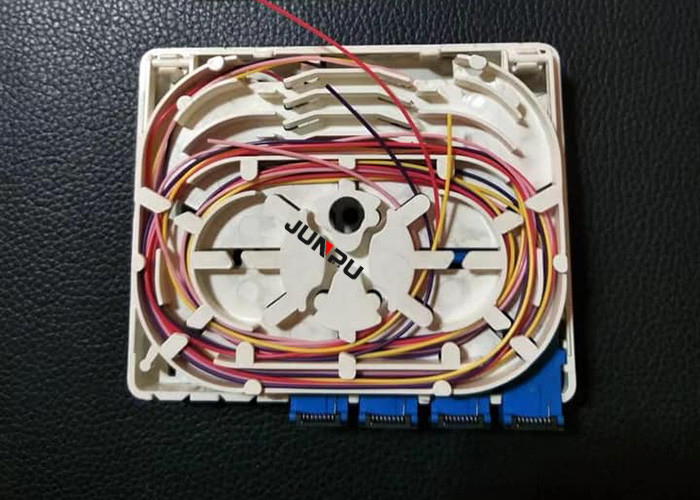 FTTH Termination Box For Fiber optic ABS material IP65 with Adapter and pigtail