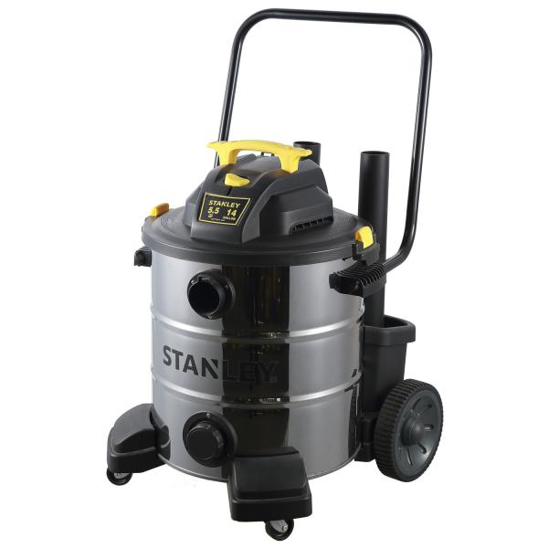 Black Color Stanley Wet And Dry Vacuum Cleaner Dust Collector Rear Blower Port