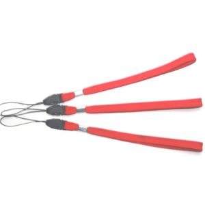  Custom tubular polyester wristlet loop straps for camera cell phone hanging, loop lanyards Manufactures
