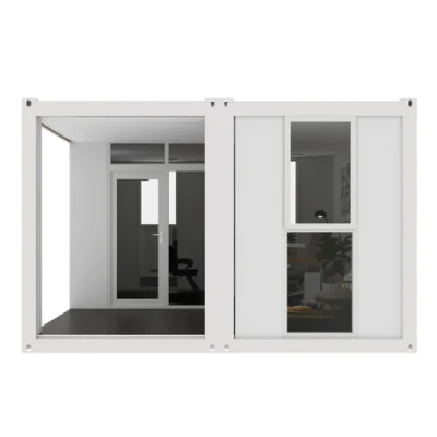 Prefabricated Flat Pack Container Office Building for 's Modular Cabin Office