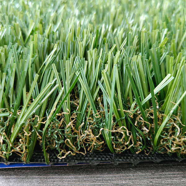 42mm Three different colors of green and one Withered color mixed Artificial Grass For Sports And Garden Solutions