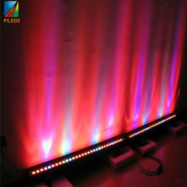 Ip65 Slim RGB LED Wall Washing Lamp For Building Exterior Lights Decoration