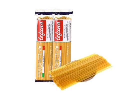 Custom Printing Foood Grade Material PET Heat Seal Pasta bag/Spaghetti bag/Instant noodle packaging bag
