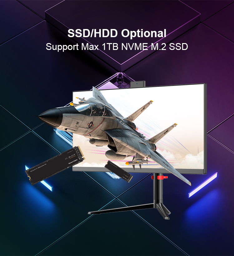 Business and Gaming All-in-one PC with Core i3/i5/i7 CPU 1920*1080 HD Widescreen Windows 10