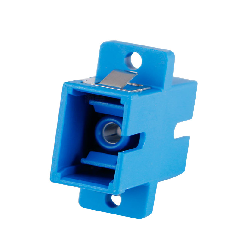 SC APC Singlemode Simplex Fiber Optic Adaptor Fiber Optic Accessories