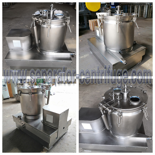 Safety Industrial Basket Centrifuge Ethanol Cannabis CBD / Hemp Oil Extraction
