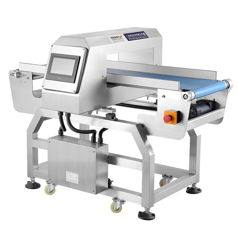 High Accuracy free fall pipeline metal separator funnel food metal detector for granular pharma metal powder plastic rub