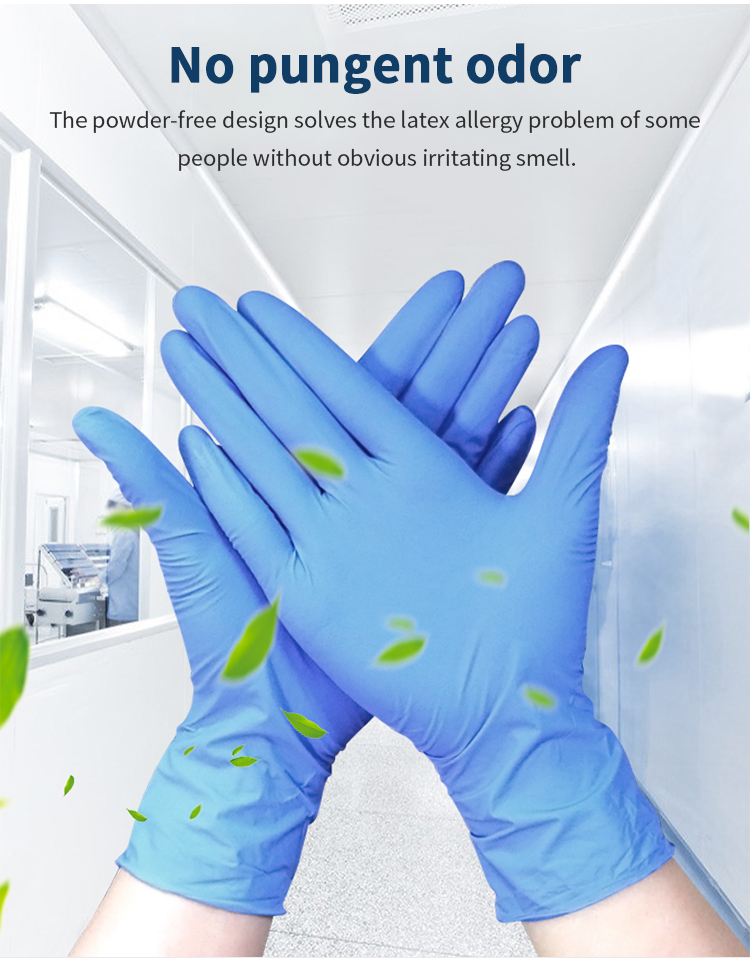 Ce Fda Approved 240MM Medical Nitrile Gloves small medium large size