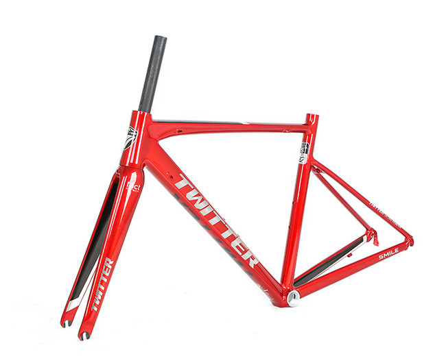 Lighter 700C Alloy Bicycle Frame , 7075 Aluminum Bike Frame With Rim Brake