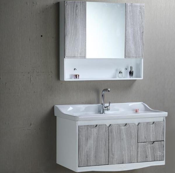 80 X49/cm stand bathroom vanity / wall cabinet / hung cabinet / white color