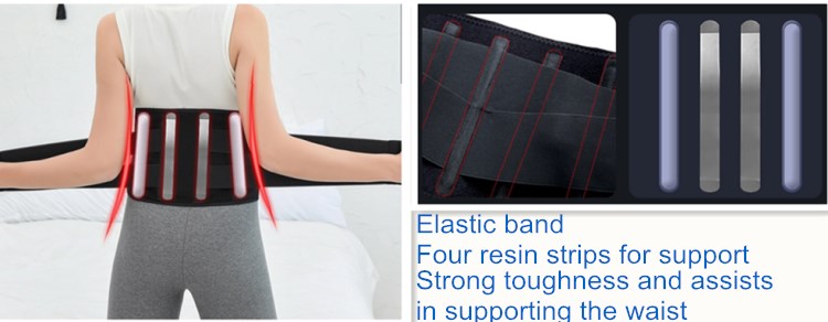 Electric Timing Warm Heating Waist Belt Heated Waist Belt Lumbar Support