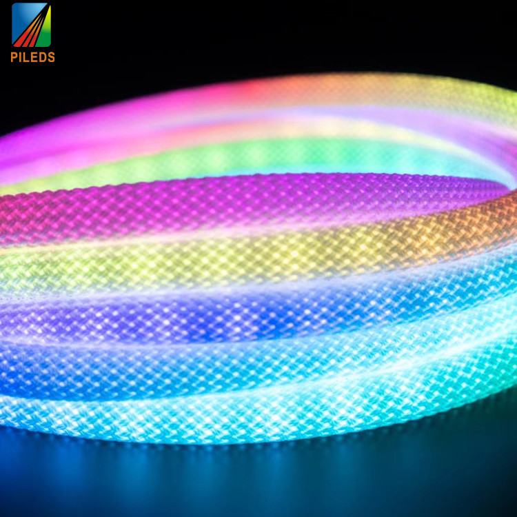360 Degree Angle LED Neon Strip Flexible Material Ws2811 Dmx512 Pixel Neon