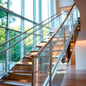 Space-Saving Foldable Stainless Steel Handrails for Small Spaces