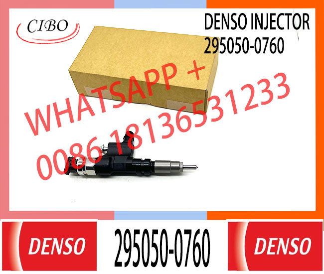 Common Rail Injector 23670-E9260 295050-0760 for Toyota Dyna XZU610D-TWTMB3 N04C diesel injector 23670-E9260 295050-0760