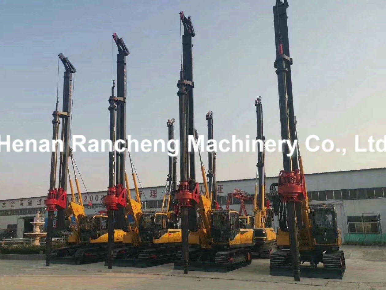 RCQ530 Rotary Drilling Rig Crawler Machine With 150KW Cummins Engine