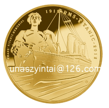 British Famous Titanic Boat Silver Coin