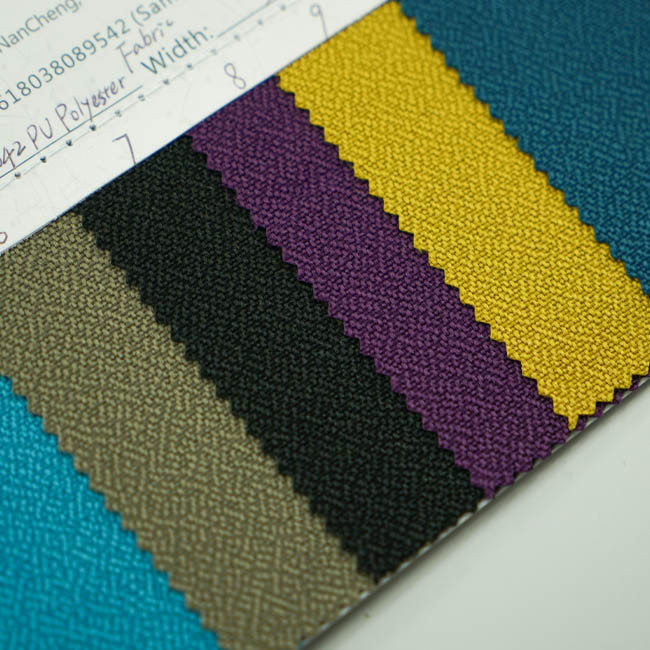 100% Polyester Woven Durable Fabric Fashionable Waterproof For Fishing Equipment Handbags And Other Product