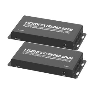 Over Single CAT5e CAT6 4Kx2K HDMI TCP IP Extender