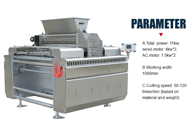 Wire Cut Commercial Cutter Machine Industrial Dough Cutter For Cookie Making