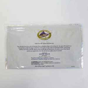 Glossy Surface Medium Rectangle Custom Zipper Bag Waterproof Free Samples