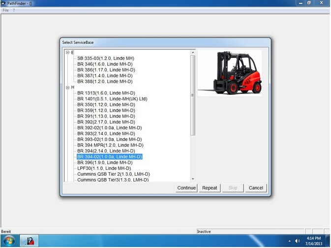 E6420 Laptop Forklift Diagnostic Tools Jungheinrich Linde Judit Forklift Software CE Marked