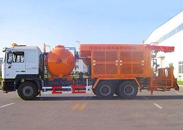 Road Paving Construction Special Purpose Trucks with Micro Asphalt Pavement