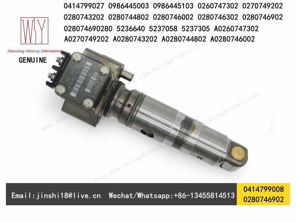 BOSCH GENUINE AND NEW UNIT FUEL PUMP 0414799008, 0414799002, 0280746902,