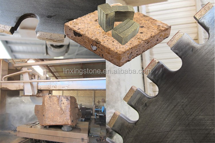 Customized Support OBM Fast Cutting Diamond Segments for Granite Multi Saw Blade