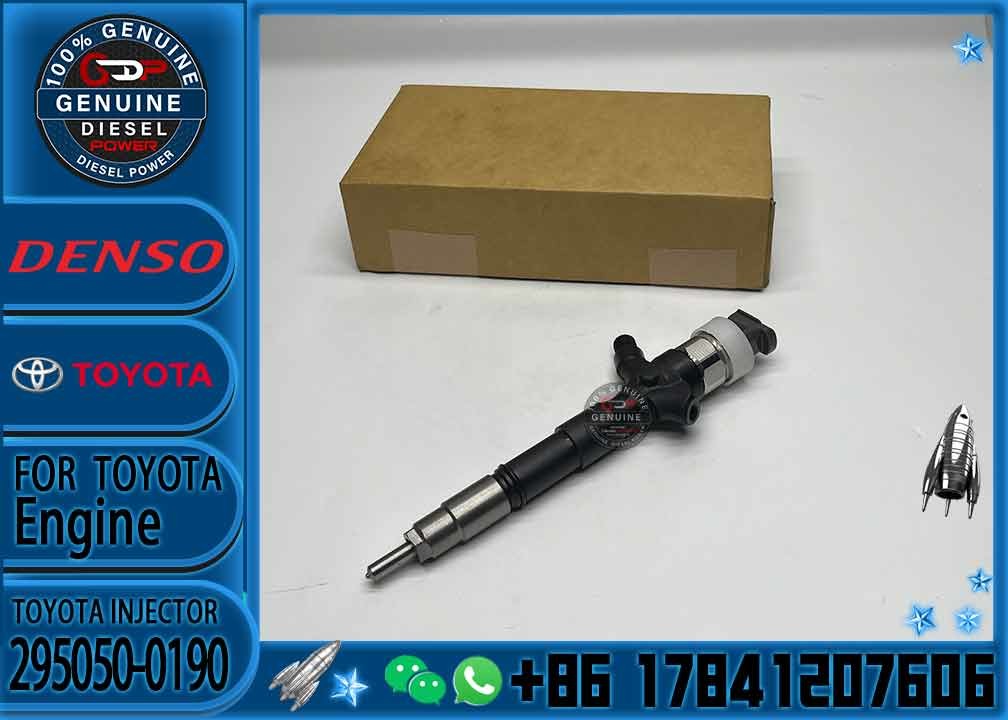 common rail injector 23670-09340 23670-0L100 23670-30410 injector 295050-0190/ 0530 /0470 /0210 for Toyota 1KD-FTV D-4D